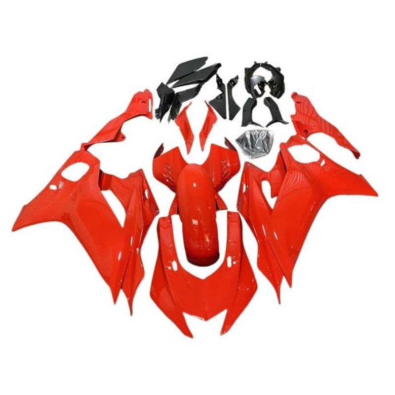 YAMAHA YZF-R6 (2017-2022) Gloss Red Fairings No Seat Cowl No Bolt Kit No Tank