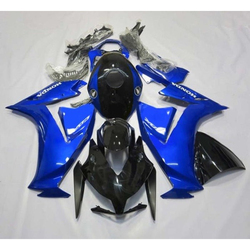Honda CBR1000RR (2012-2016) Gloss Blue, Black Fairings No Seat Cowl No Bolt Kit No Tank