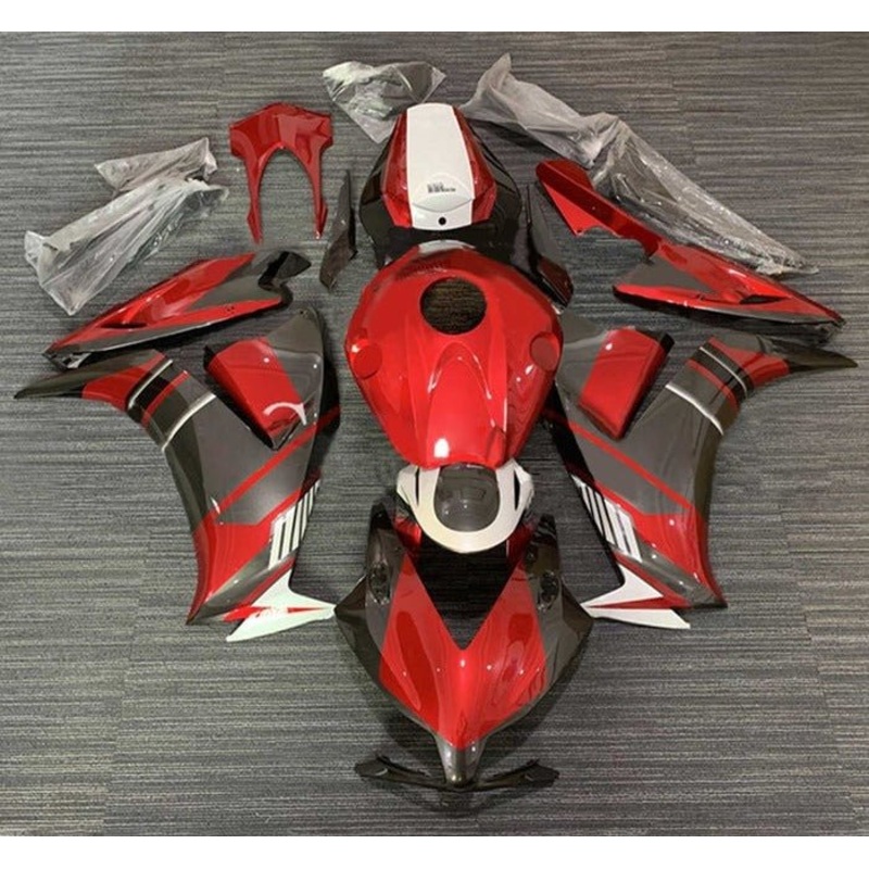 Honda CBR1000RR (2012-2016) Red, Gray, White Fairings No Seat Cowl No Bolt Kit No Tank