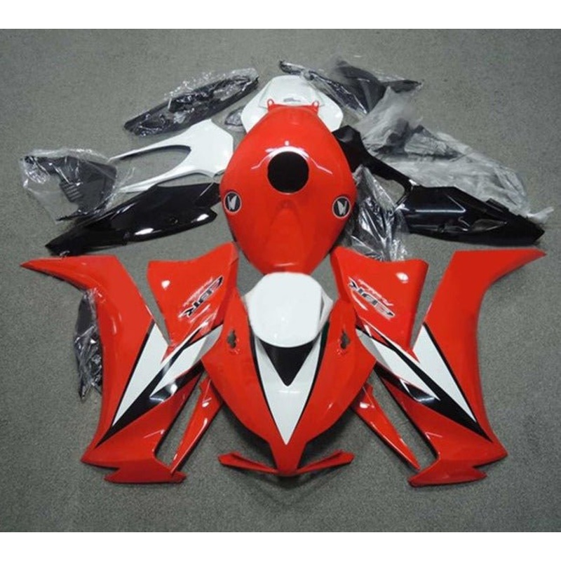 Honda CBR1000RR (2012-2016) Red, White, Black Stripe Fairings No Seat Cowl No Bolt Kit No Tank