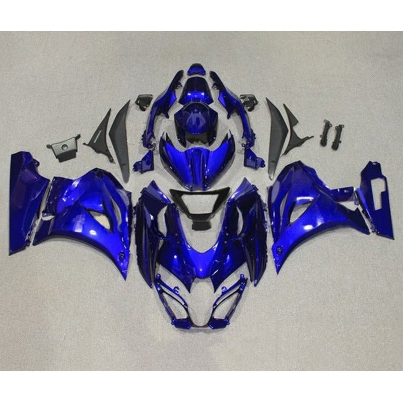 Suzuki GSXR1000 (2017-2025) Blue Fairings No Tank No Seat Cowl No Bolt Kit