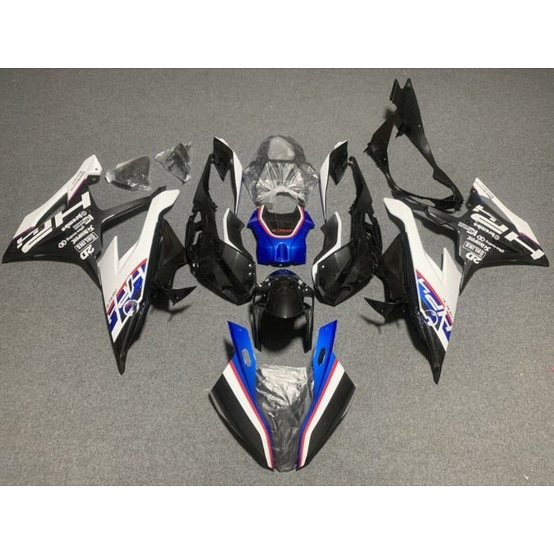 BMW S1000RR (2019-2022) Black, Blue, White, Red, HP Fairings No Seat Cowl No Bolt Kit No Tank