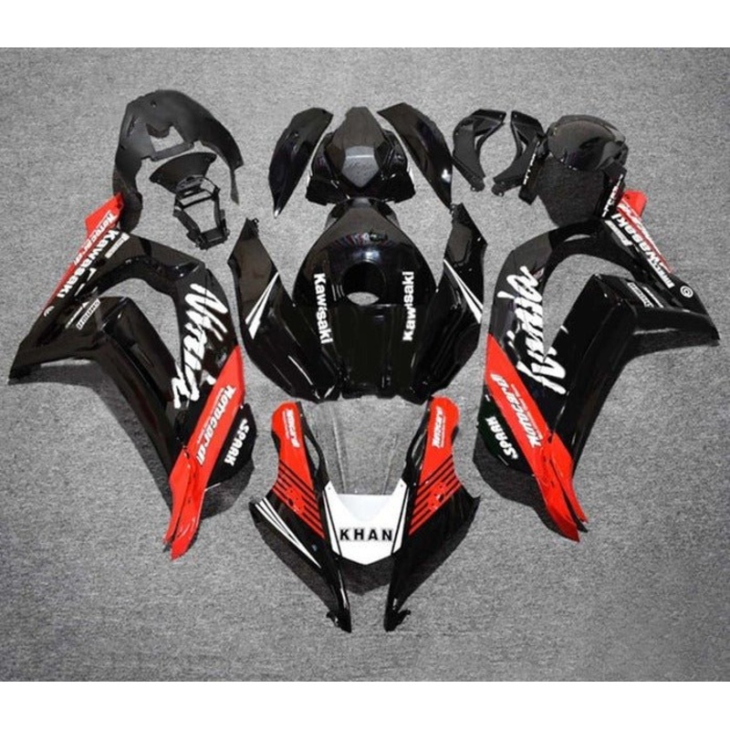Fairings for Kawasaki Ninja ZX10R (2016-2020) Black Gloss, Red, White, Spark No Tank No Seat Cowl No Bolt Kit