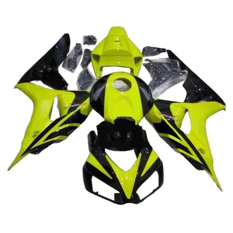 Honda CBR1000RR (2006-2007) Black, Yellow Fairings No Seat Cowl No Bolt Kit No Tank
