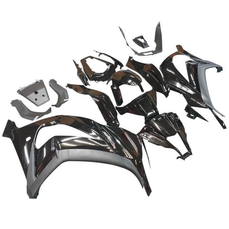 Kawasaki ZX10R (2011-2015) Gloss Black Fairings No Seat Cowl No Bolt Kit No Tank