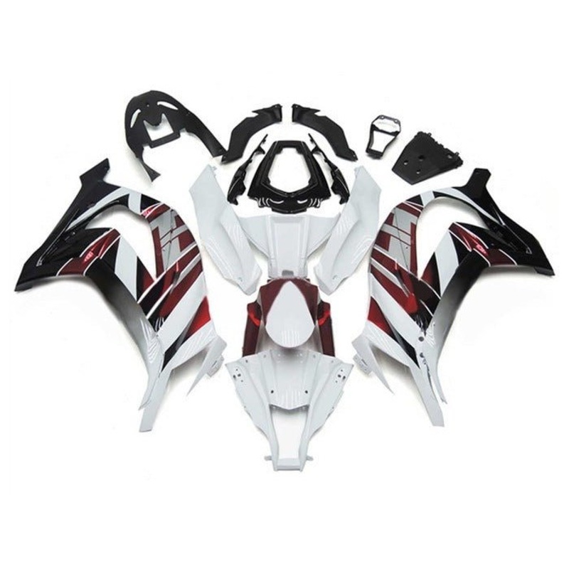 Kawasaki ZX10R (2011-2015) White, Candy Red, Black Fairings No Seat Cowl No Bolt Kit No Tank