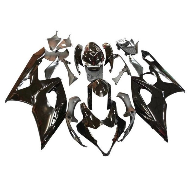 Suzuki GSXR1000 (2005-2006) All Black Fairings No Seat Cowl No Bolt Kit No Tank