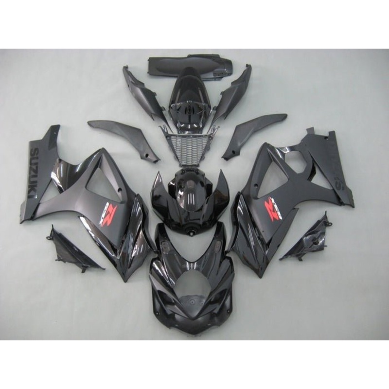 Suzuki GSXR1000 (2005-2006) Black, Matte Black, Red, White Fairings No Seat Cowl No Bolt Kit No Tank