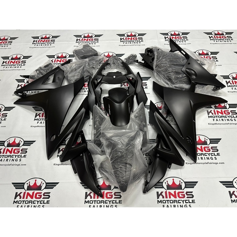 Honda CBR500R (2016-2018) All Matte Black Fairings No Seat Cowl No Bolt Kit No Tank