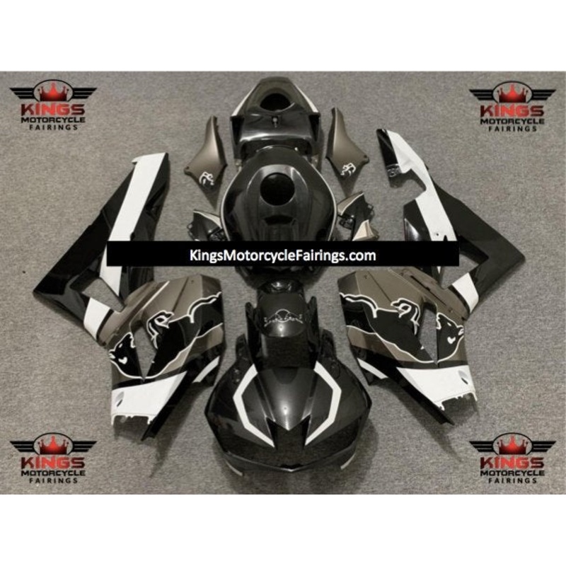 Honda CBR600RR (2024-2025) Black, Gray, Taupe, White Bull Fairings No Seat Cowl No Bolt Kit No Tank