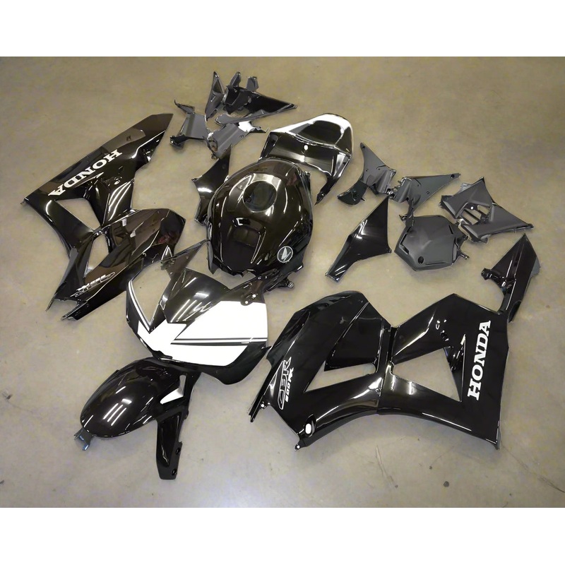 Honda CBR600RR (2024-2025) Black, White Fairings No Seat Cowl No Bolt Kit No Tank