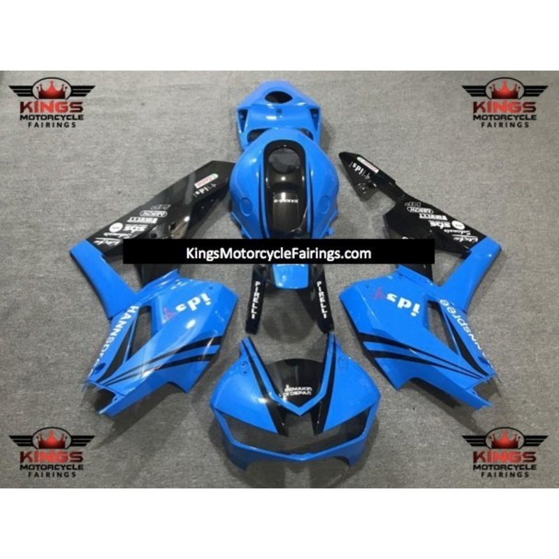 Honda CBR600RR (2024-2025) Blue, Black, White HANNspree Fairings No Seat Cowl No Bolt Kit No Tank
