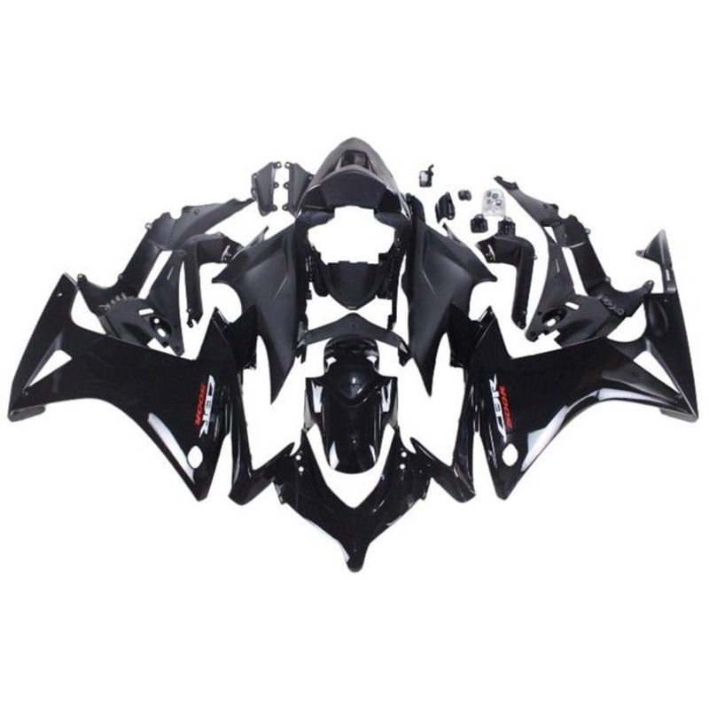 Honda CBR500R (2019-2021) Black, White, Red Fairings No Seat Cowl No Bolt Kit No Tank