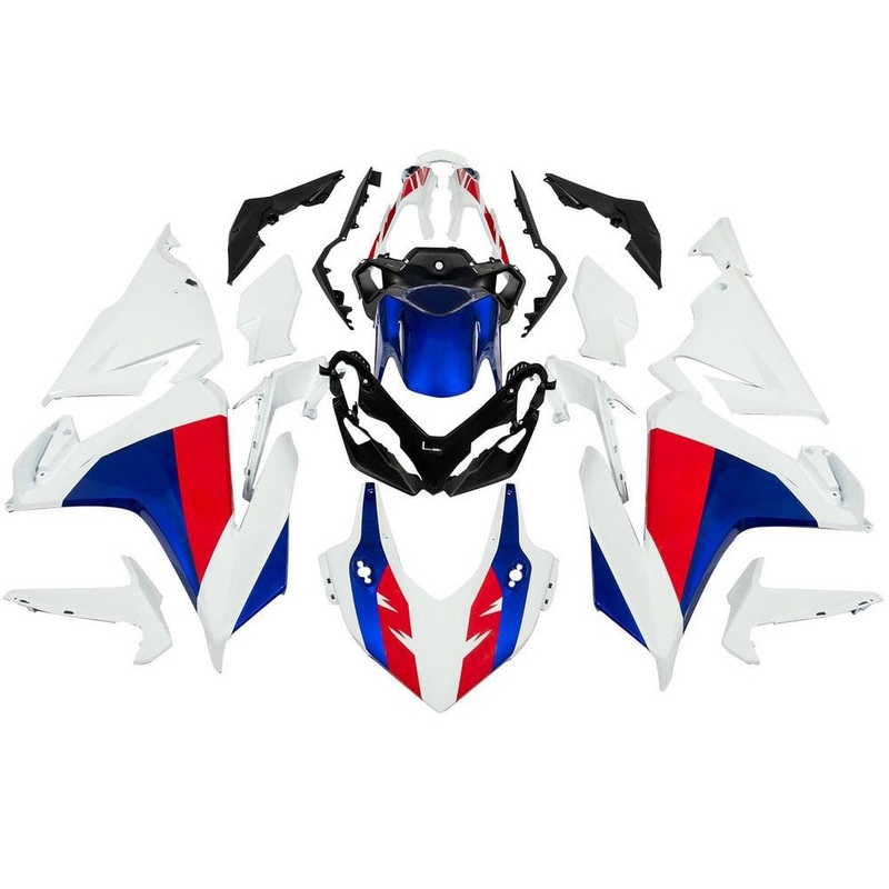 Honda CBR500R (2019-2021) White, Blue, Red Fairings No Seat Cowl No Bolt Kit No Tank