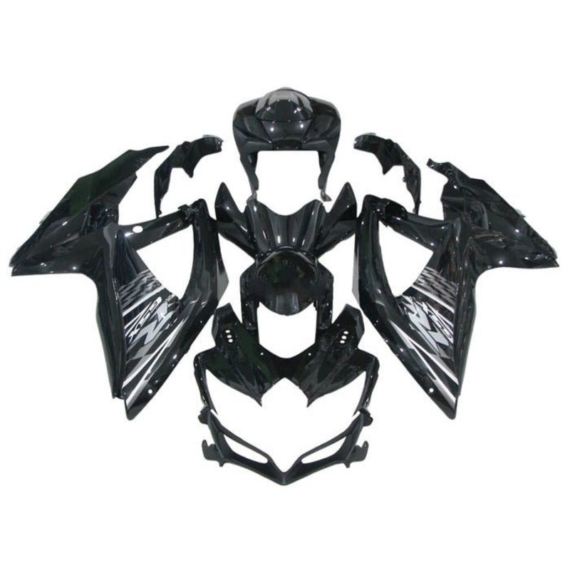 Suzuki GSXR750 (2008-2010) Black, Gray Fairings No Seat Cowl No Bolt Kit No Tank