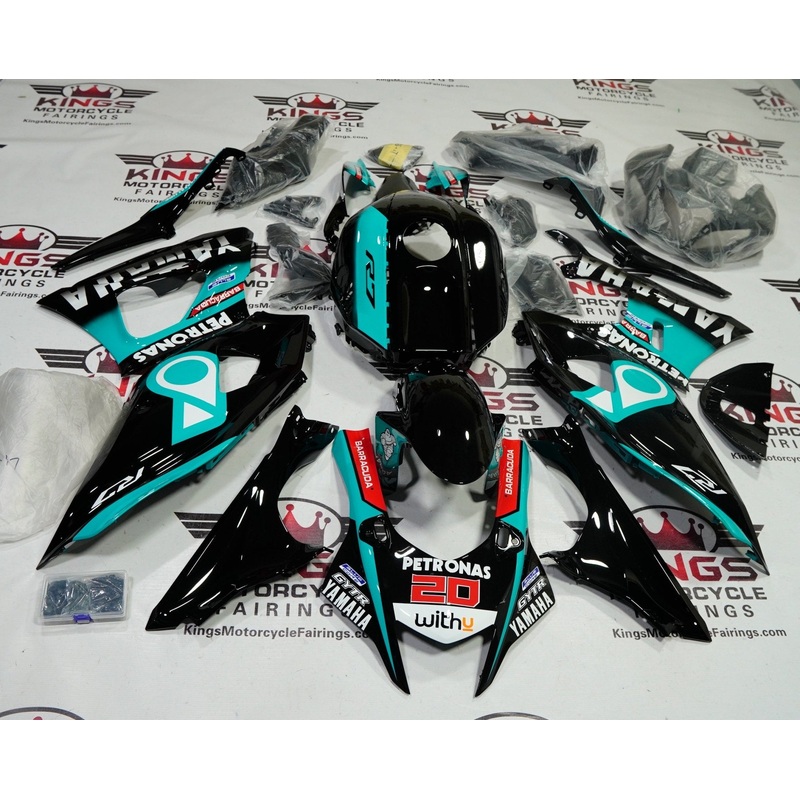 Yamaha R7 Fairings (2021-2024) Black, Blue, White Petronas No Seat Cowl No Bolt Kit No Tank