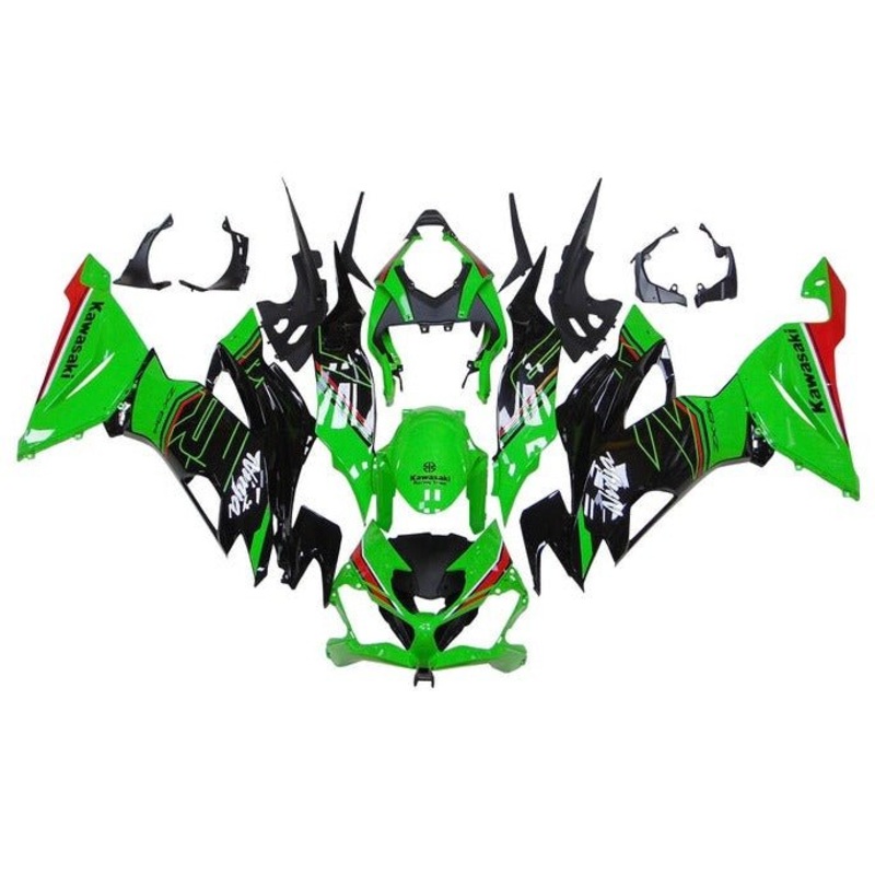 Fairings for Kawasaki Ninja ZX6R 636 (2019-2023) Green, Black, Red, White No Seat Cowl No Bolt Kit No Tank