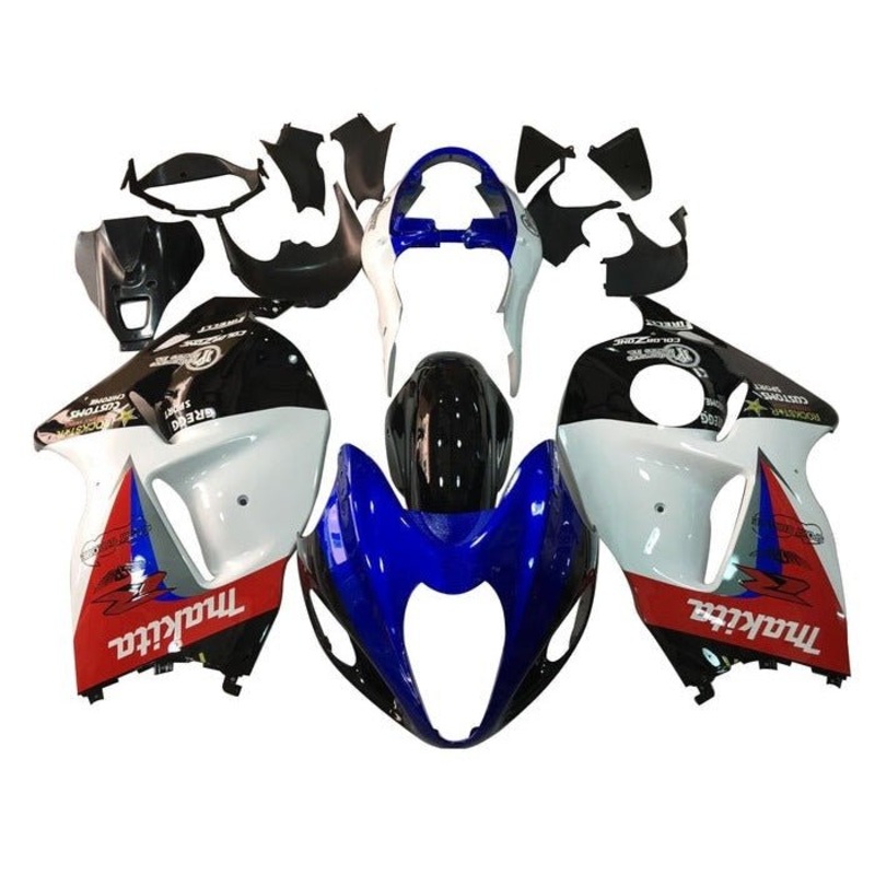 Suzuki Hayabusa (1999-2007) Blue, Black, White, Red Fairings No Seat Cowl No Bolt Kit No Tank