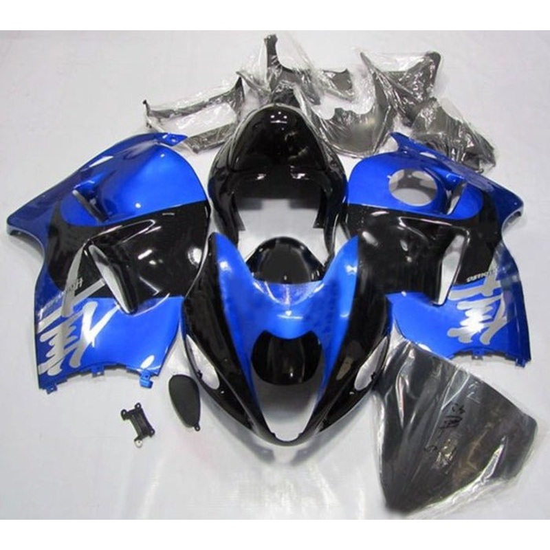 Suzuki Hayabusa (1999-2007) Blue, Chrome, Black Fairings No Seat Cowl No Bolt Kit No Tank