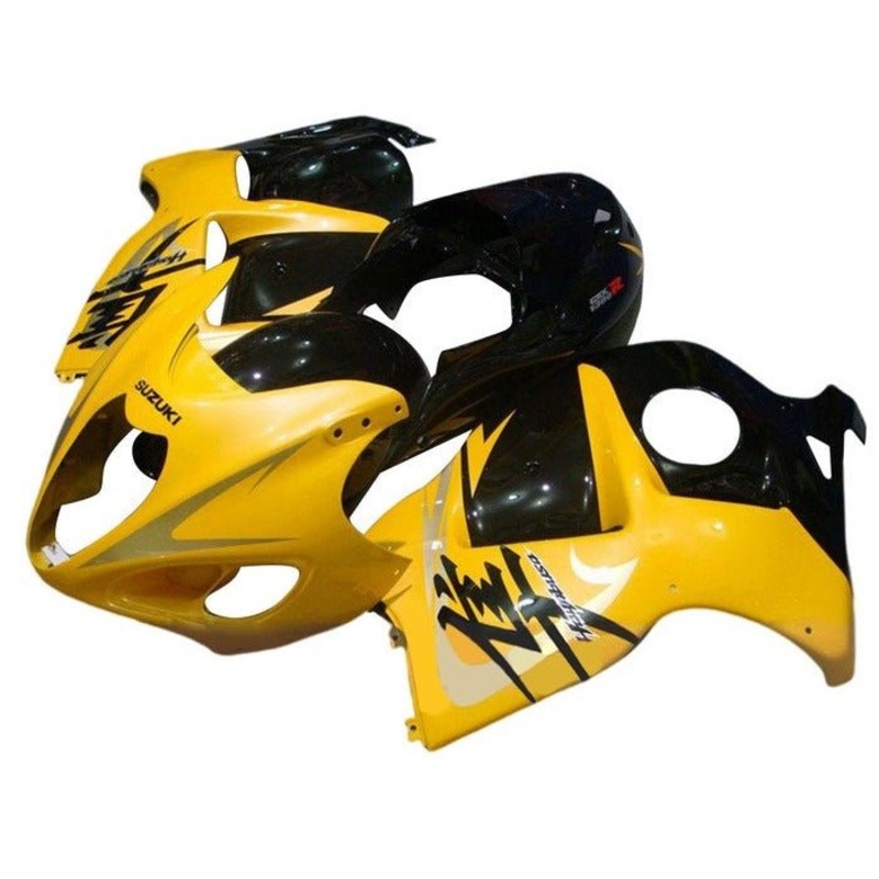Suzuki Hayabusa (1999-2007) Yellow, Black Fairings No Seat Cowl No Bolt Kit No Tank