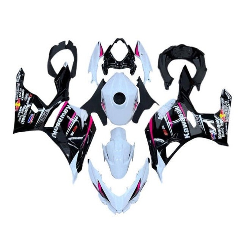 Fairings for Kawasaki Ninja 400 (2018-2023) White, Black, Pink No Tank No Seat Cowl No Bolt Kit