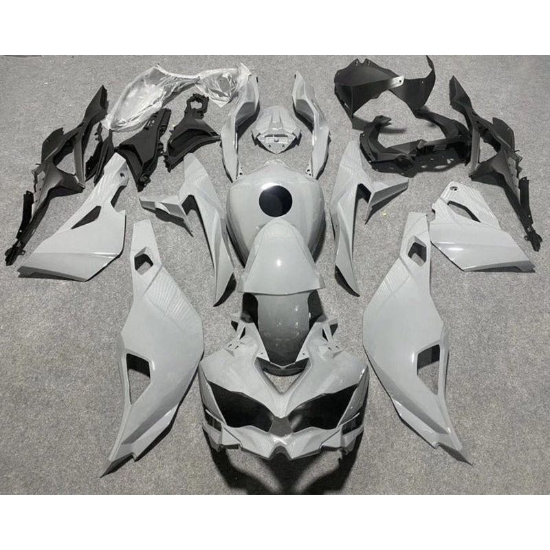 Fairings for Kawasaki ZX4RR (2019-2025) Gray No Tank No Seat Cowl No Bolt Kit