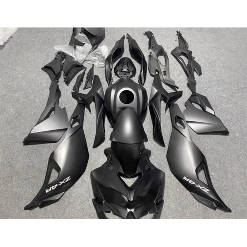 Fairings for Kawasaki ZX4RR (2019-2025) Matte Black No Tank No Seat Cowl No Bolt Kit