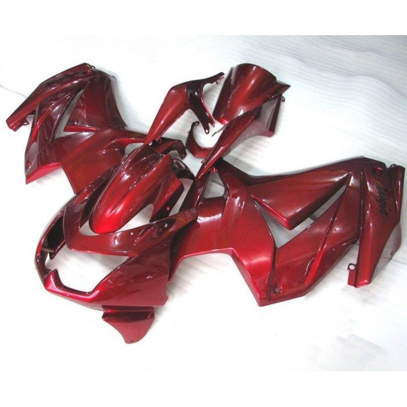 Fairings for Kawasaki Ninja 250R (2008-2013) Dark Red No Seat Cowl No Bolt Kit No Tank