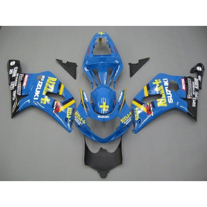 Suzuki GSXR750 (2000-2003) Blue Rizla Fairings No Seat Cowl No Bolt Kit No Tank
