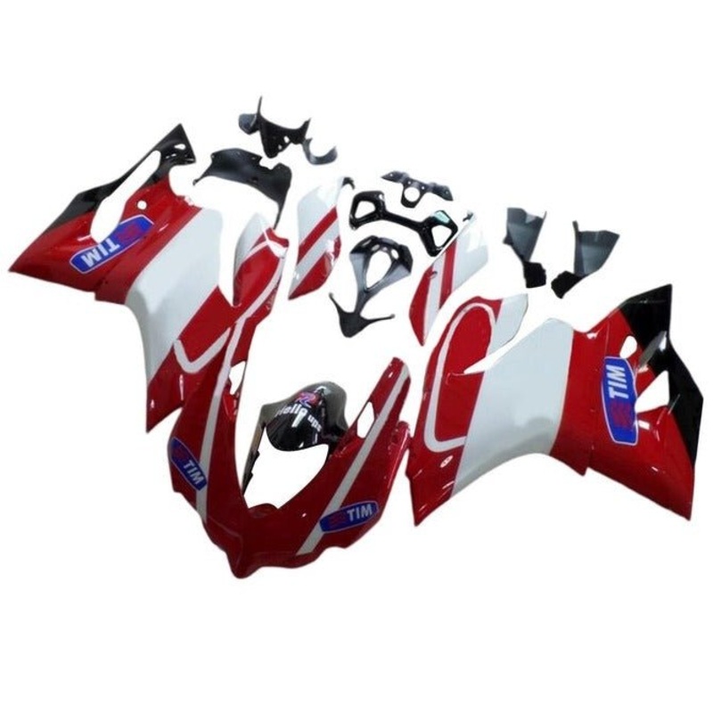 Ducati 1299 Panigale Fairings (2015-2020) Red, White, Blue TIM No Tank No Seat Cowl No Bolt Kit