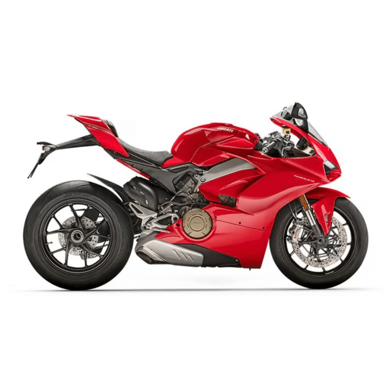 Ducati Panigale V4S Fairings (2018-2019) Red No Tank No Seat Cowl No Bolt Kit