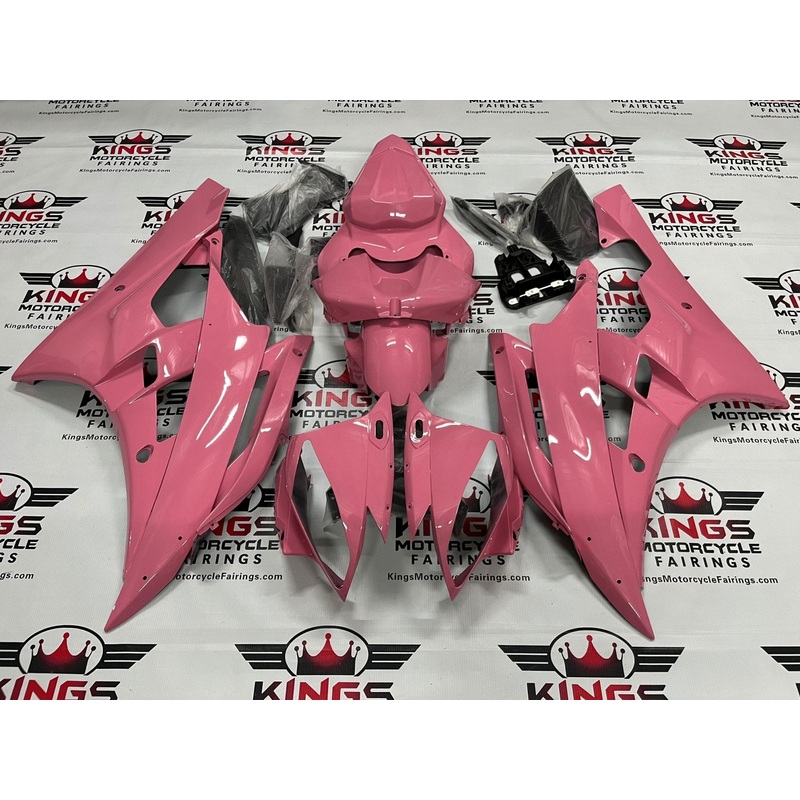 Yamaha YZF-R6 (2006-2007) Light Pink Fairings No Seat Cowl No Bolt Kit No Tank