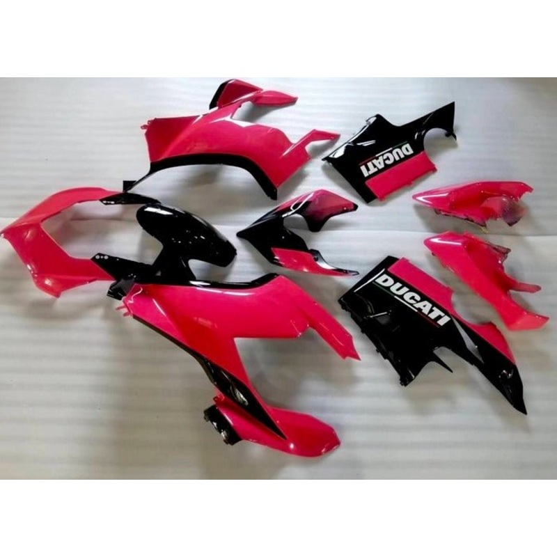 Ducati Panigale V4S Fairings (2020-2021) Red, Black, White No Tank No Seat Cowl No Bolt Kit