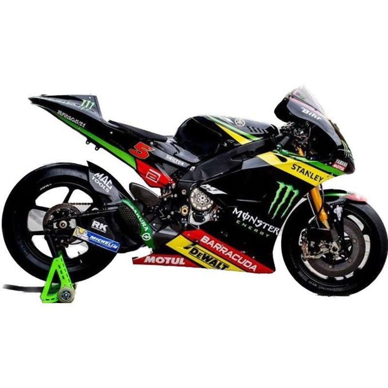 Fairing kit for a Kawasaki Ninja ZX10R (2006-2007) Black, Yellow, Green Monster Energy Clear Windscreen: Free No Seat Cowl No Bolt Kit