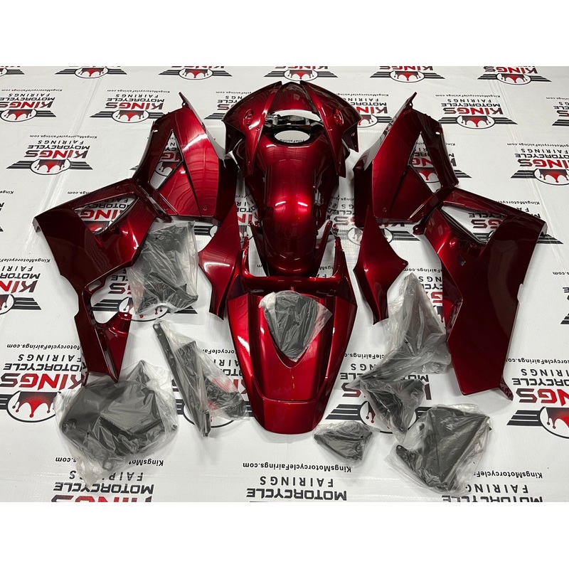 Honda CBR600RR (2024-2025) Candy Apple Red Fairings No Seat Cowl No Bolt Kit No Tank
