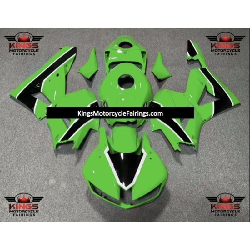 Honda CBR600RR (2024-2025) Green, Black, White Fairings No Seat Cowl No Bolt Kit No Tank