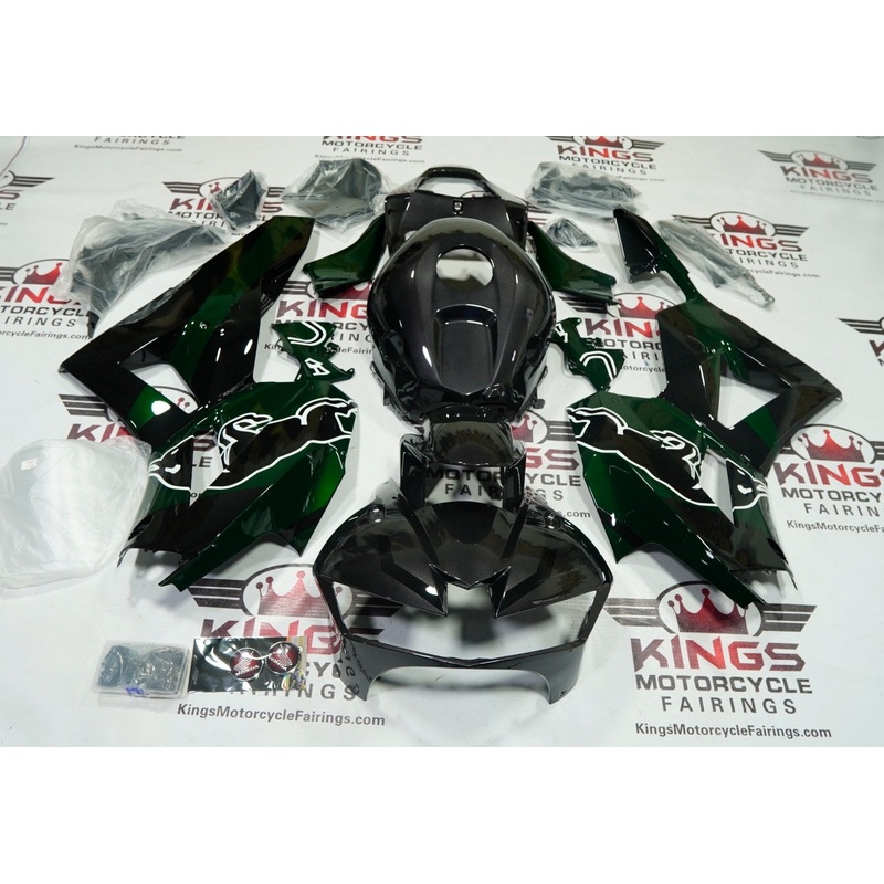 Honda CBR600RR (2024-2025) Green, Dark Gray, Black, Bull Fairings No Seat Cowl No Bolt Kit No Tank