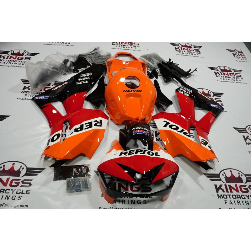 Honda CBR600RR (2024-2025) Orange Repsol Fairings No Seat Cowl No Bolt Kit No Tank