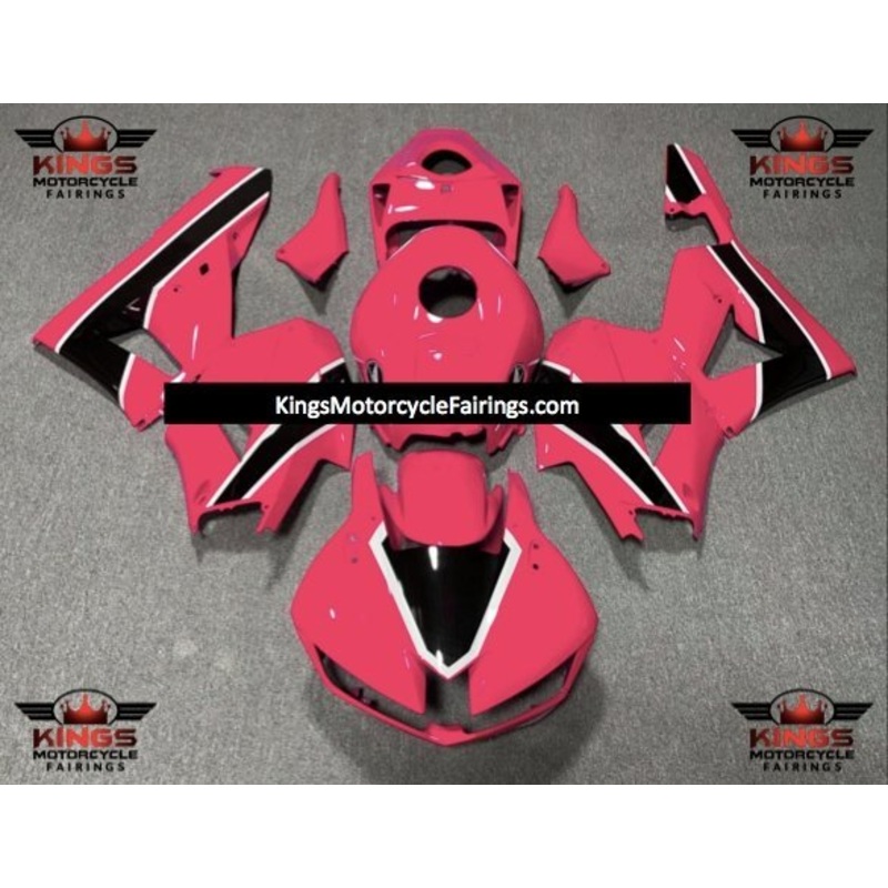 Honda CBR600RR (2024-2025) Pink, Black, White Fairings No Seat Cowl No Bolt Kit No Tank