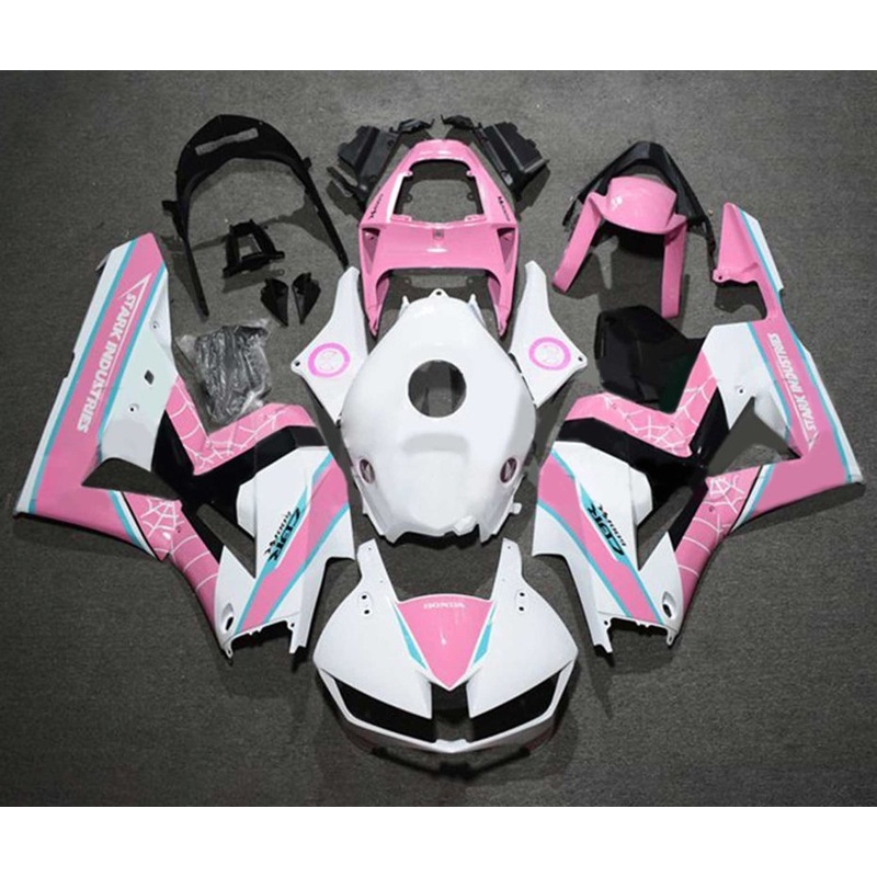 Honda CBR600RR (2024-2025) Pink, White, Blue Fairings No Seat Cowl No Bolt Kit No Tank