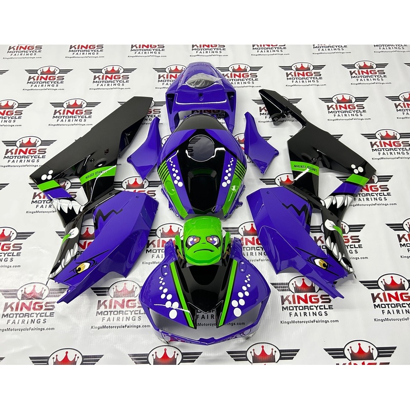 Honda CBR600RR (2024-2025) Purple, Black, Green Creature Fairings No Seat Cowl No Bolt Kit No Tank
