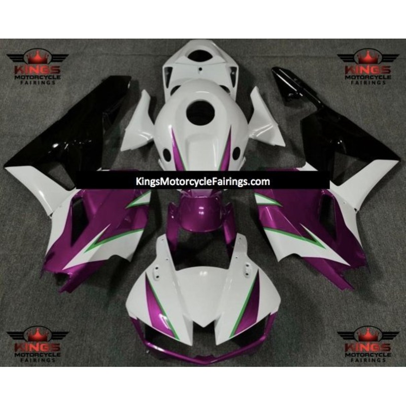 Honda CBR600RR (2024-2025) Purple, White, Black, Green Fairings No Seat Cowl No Bolt Kit No Tank