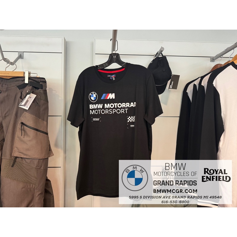BMW M Motorsport T-Shirt in Black Small