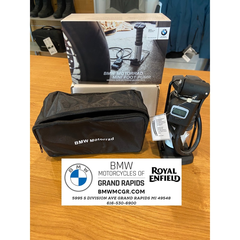 BMW Mini Foot Pump Tire Pressure Inflator