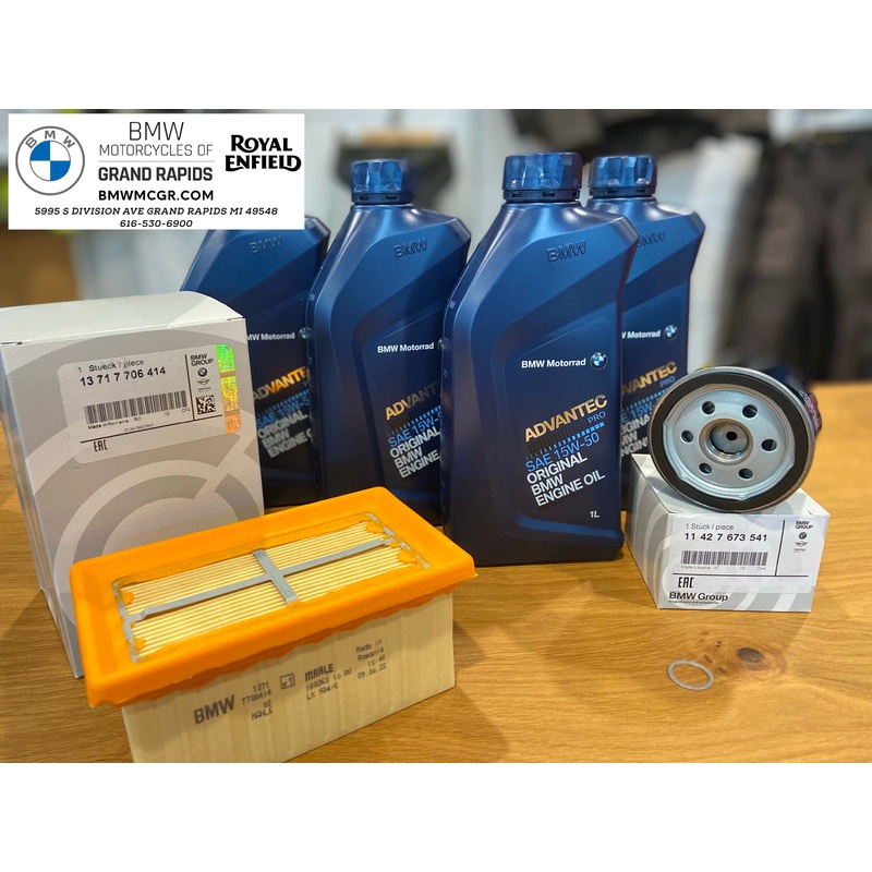 BMW Oil Change kit DOHC boxer with air filter K2X 2010-2014 R Nine T 2014-2020