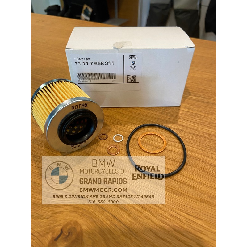 BMW OIL FILTER KIT F650GS G650GS F650CS Single Cylinder 2000-2016