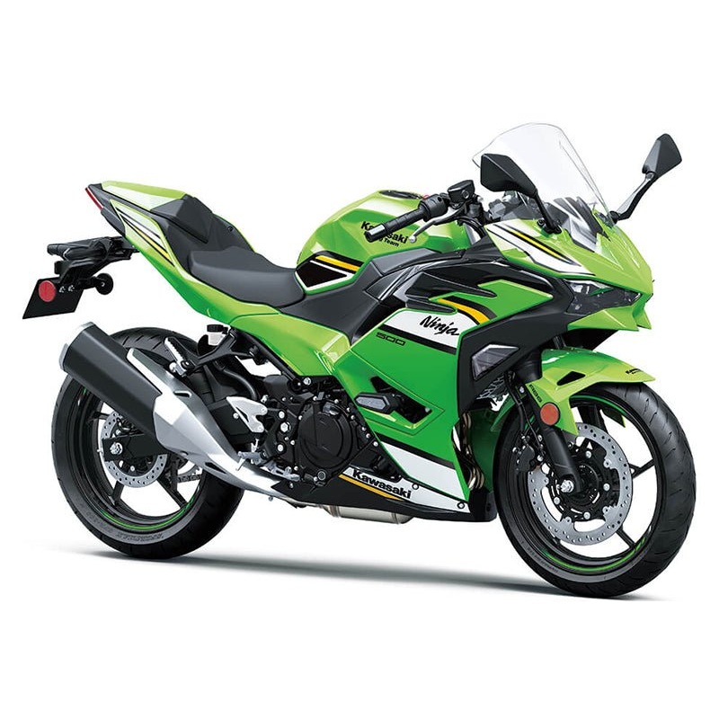 Fairings for Kawasaki Ninja 500 (2024-2025) Green, White, Yellow No Tank No Bolt Kit Clear Windscreen: Free