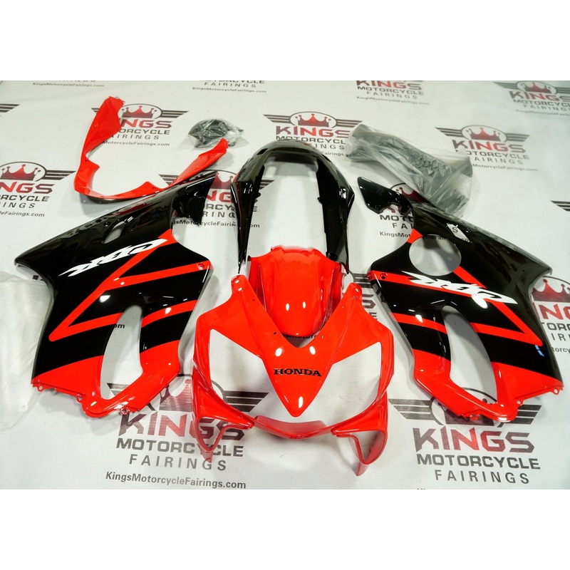 Honda CBR600F4i (2004-2007) Red, Black, White, Gray Fairings Clear Windscreen: Free No Bolt Kit No Tank