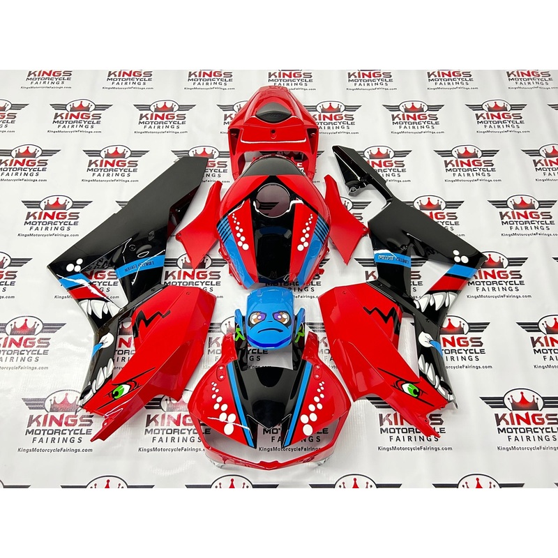 Honda CBR600RR (2024-2025) Red, Black, Blue Creature Fairings No Seat Cowl No Bolt Kit No Tank
