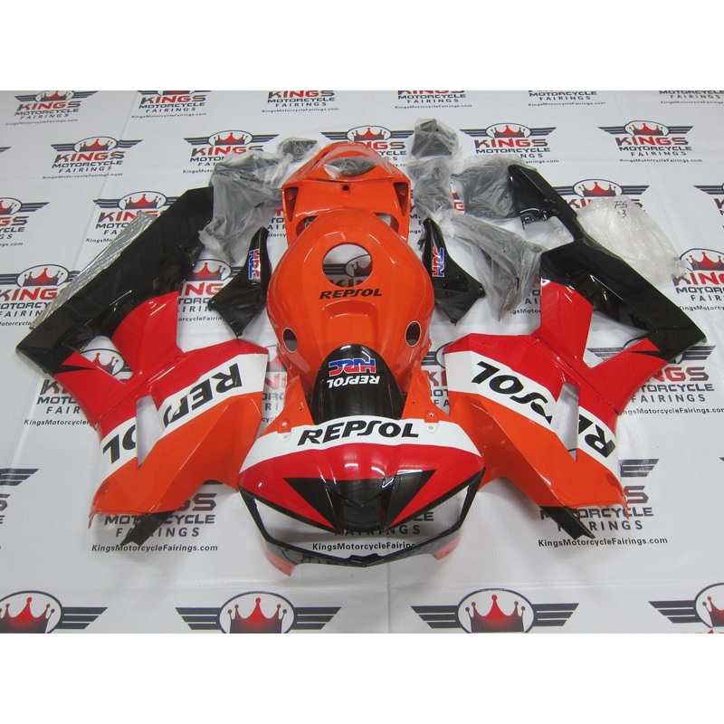 Honda CBR600RR (2024-2025) Red, Orange, White, Black HRC Repsol Fairings No Seat Cowl No Bolt Kit No Tank